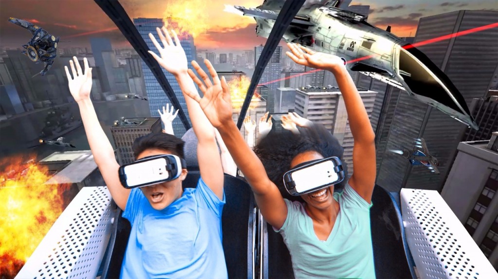 Six Flags Virtual Reality